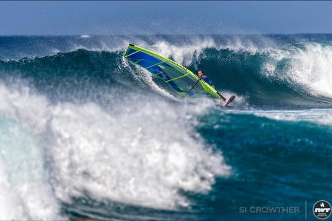 Current amateur tour leader, Tom Soltysiak – Aloha Classic ©  Si Crowther / IWT